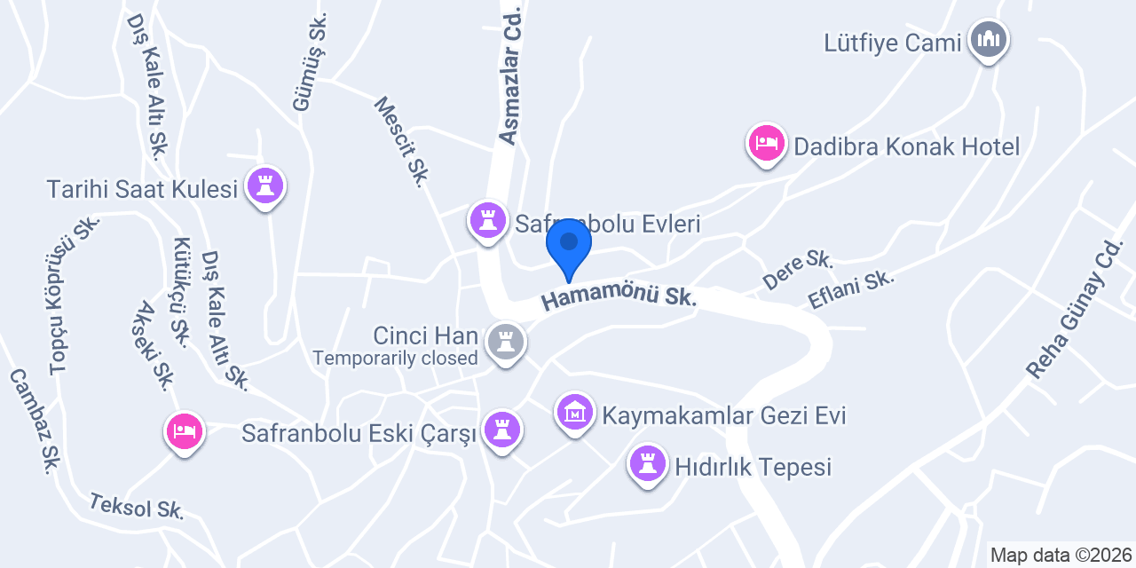Avcıoğlu Konak Otel konumu