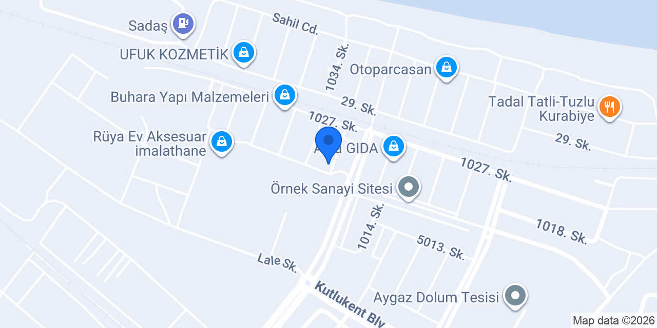 Baykar Sac Ticaret konumu