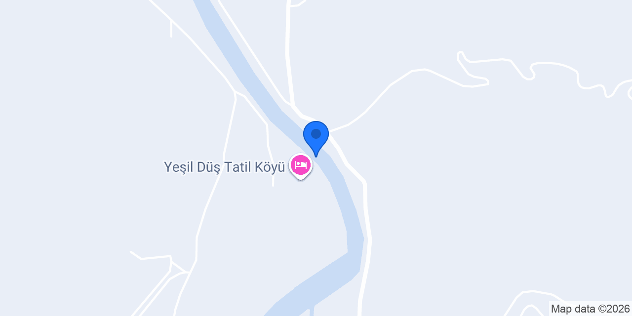 Rize Yeşil Düş Bungalow konumu