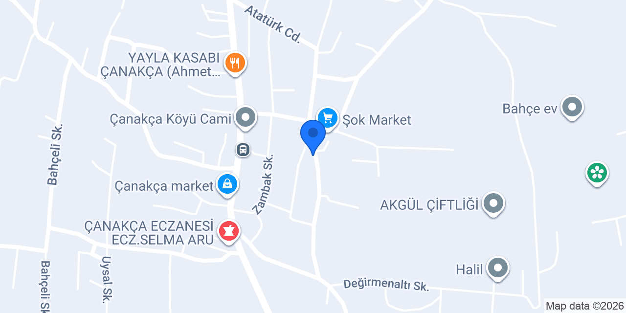 Çanakça İlkokulu Ve Ortaokulu konumu