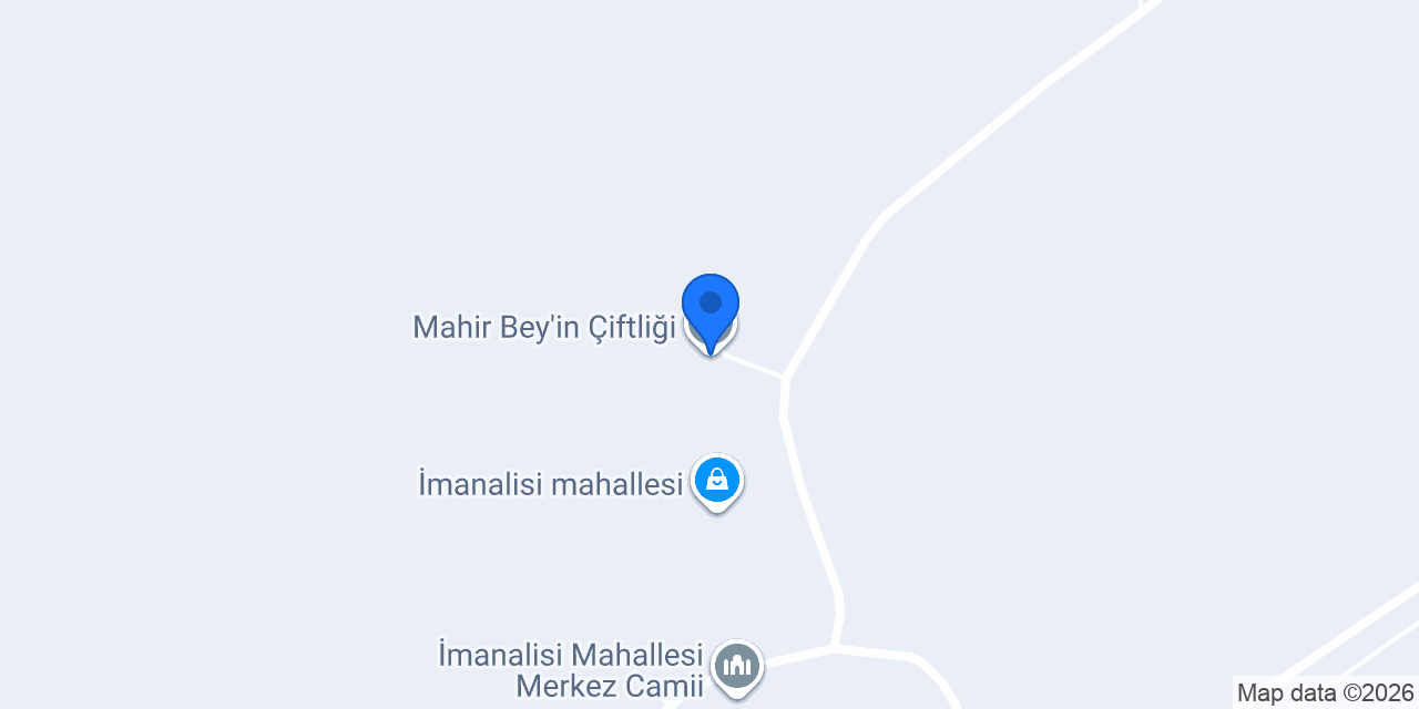 Mahir Bey'in Çiftliği konumu