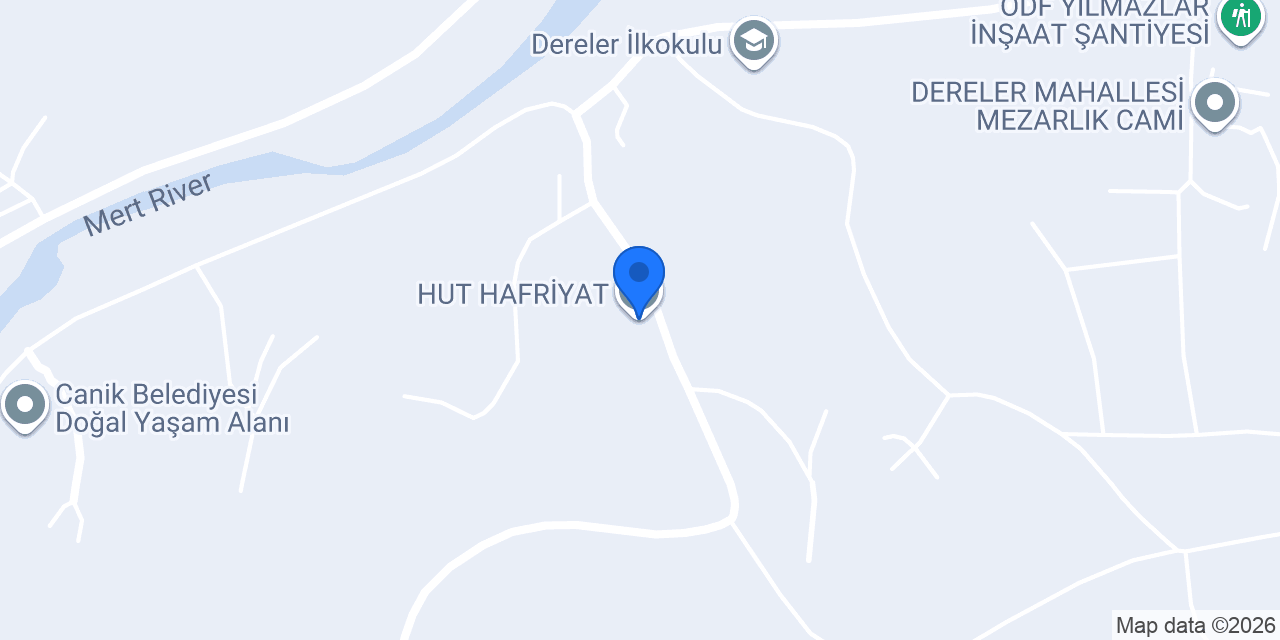 HUT HAFRİYAT konumu