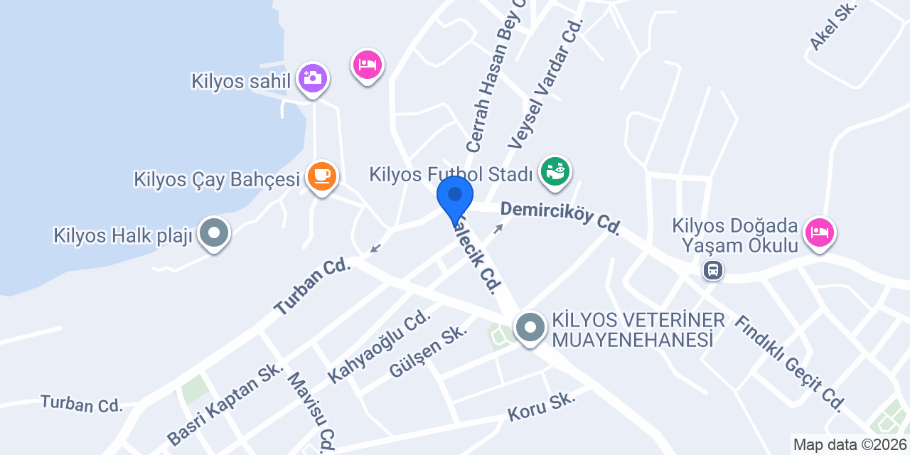 Kilyos Erkek Kuaförü konumu
