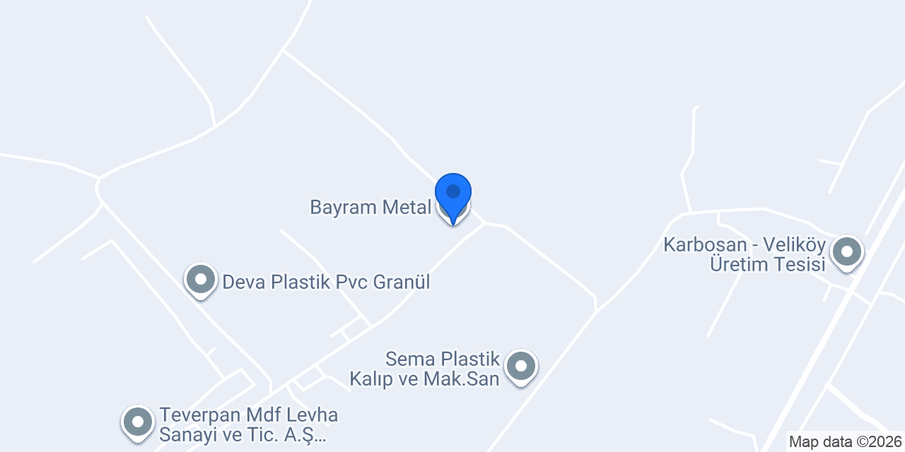 Bayram Metal konumu
