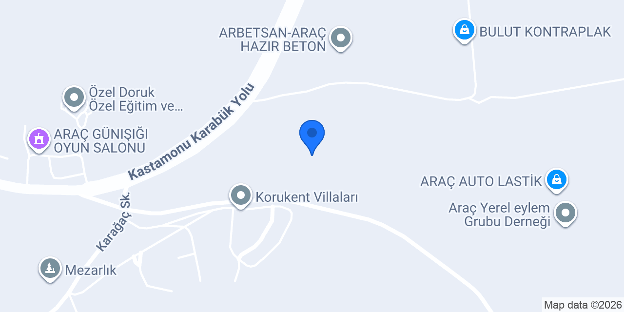 Yeşil Araç Sürücü Kursu konumu
