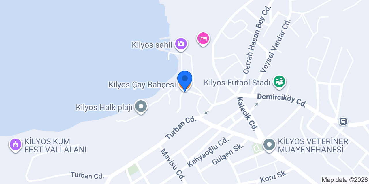 Kilyos Çay Bahçesi konumu