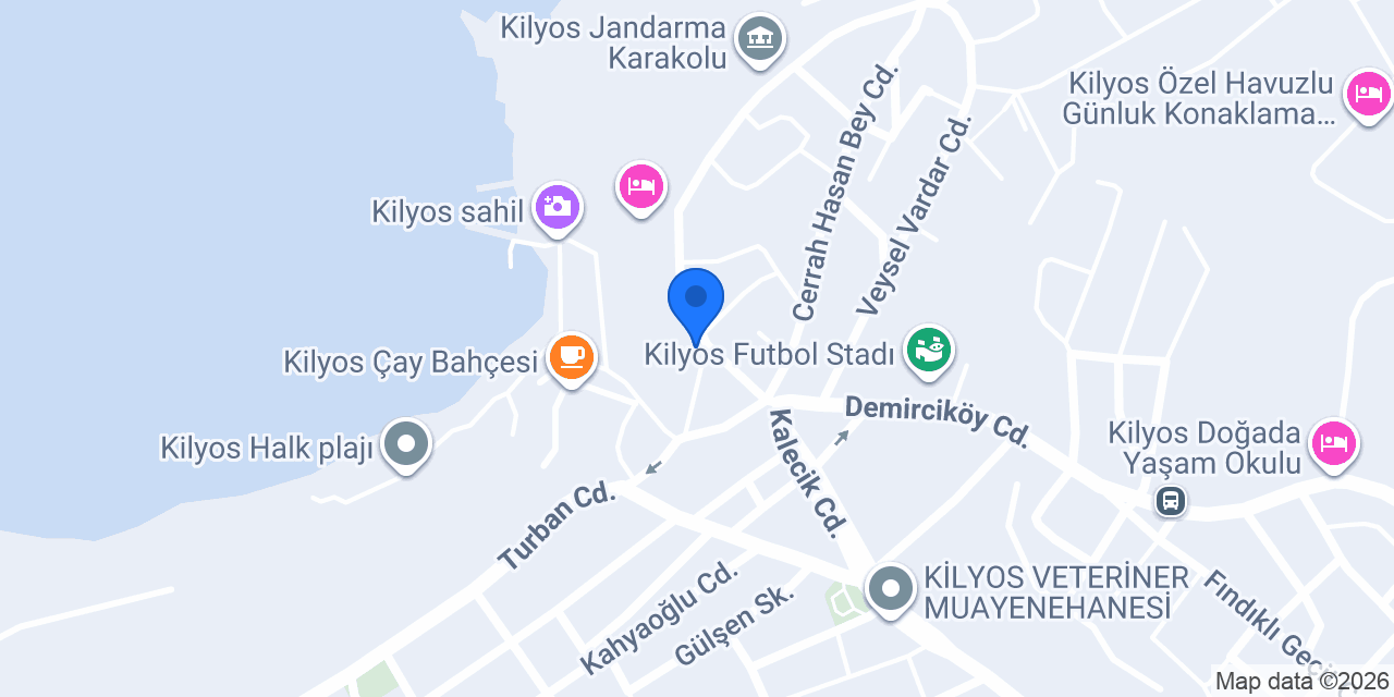 Yuva Hotel konumu