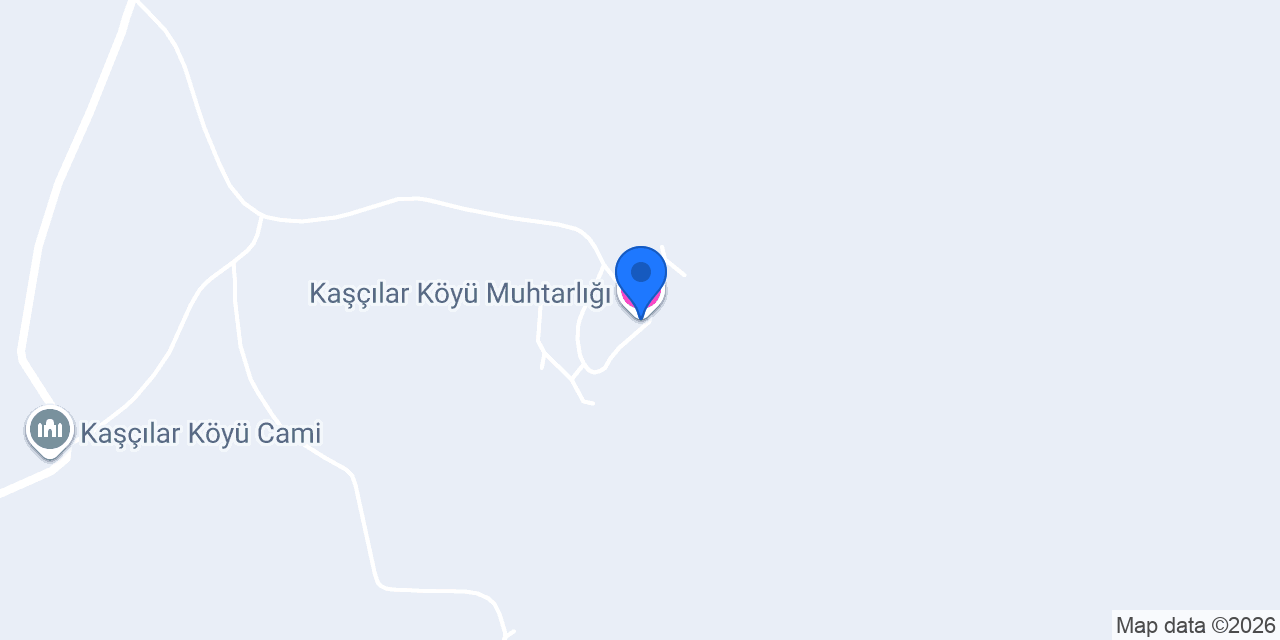 Kaşçılar Köyü Muhtarlığı konumu
