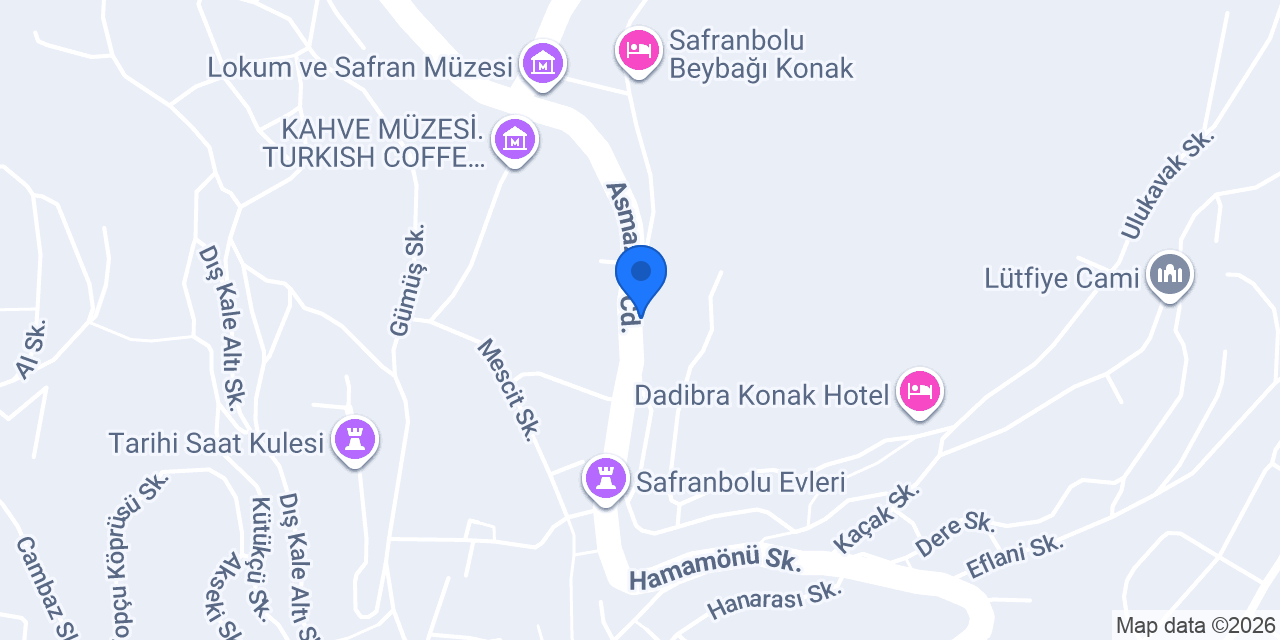 Şen Pansiyon konumu