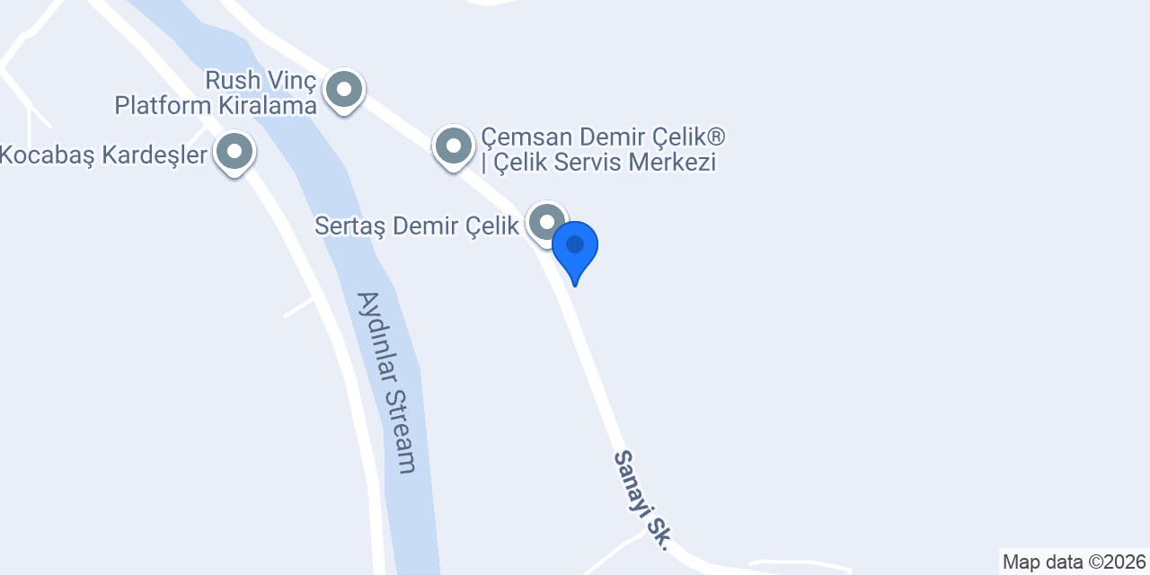 Oretec Mineral konumu