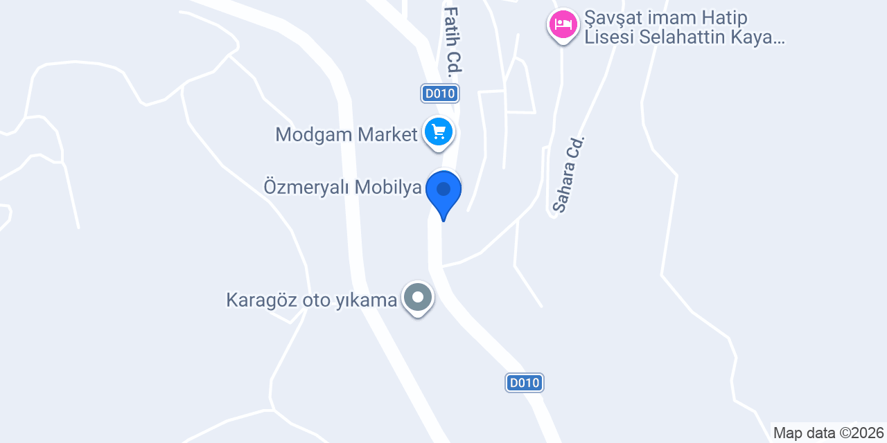 Erdem dekorasyon konumu