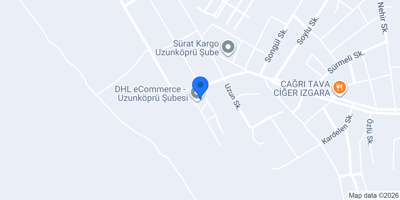 DHL eCommerce - Uzunköprü Şubesi konumu