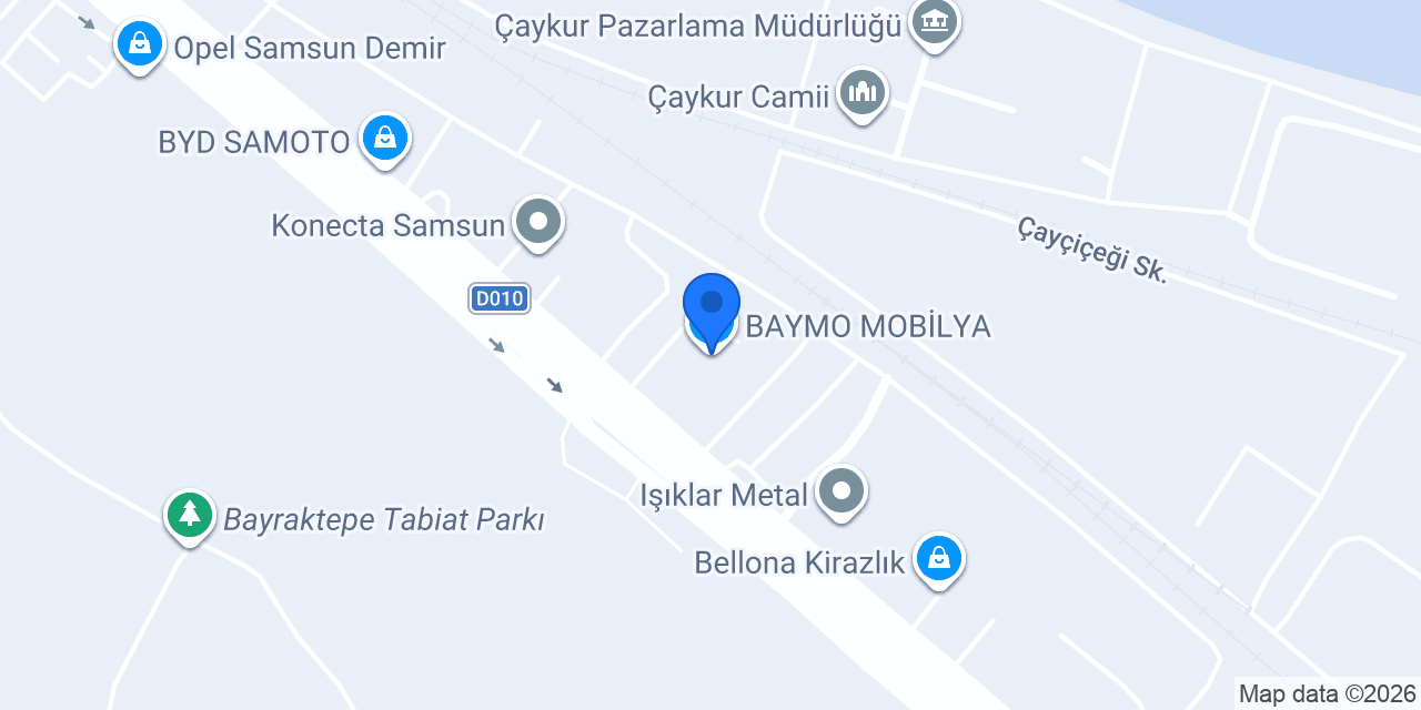BAYMO MOBİLYA konumu