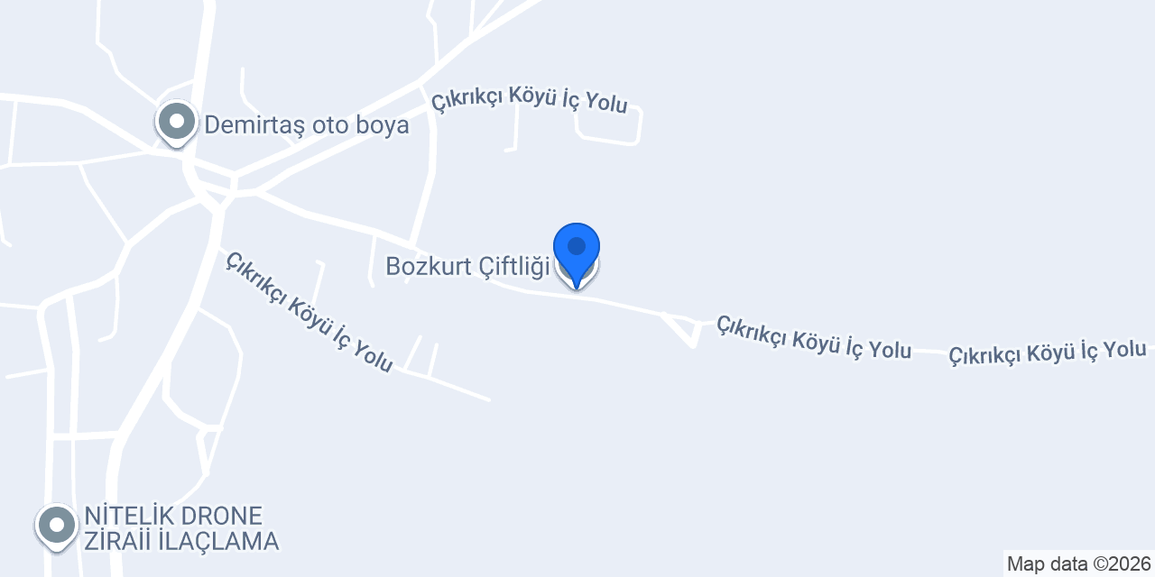 Bozkurt Çiftliği konumu