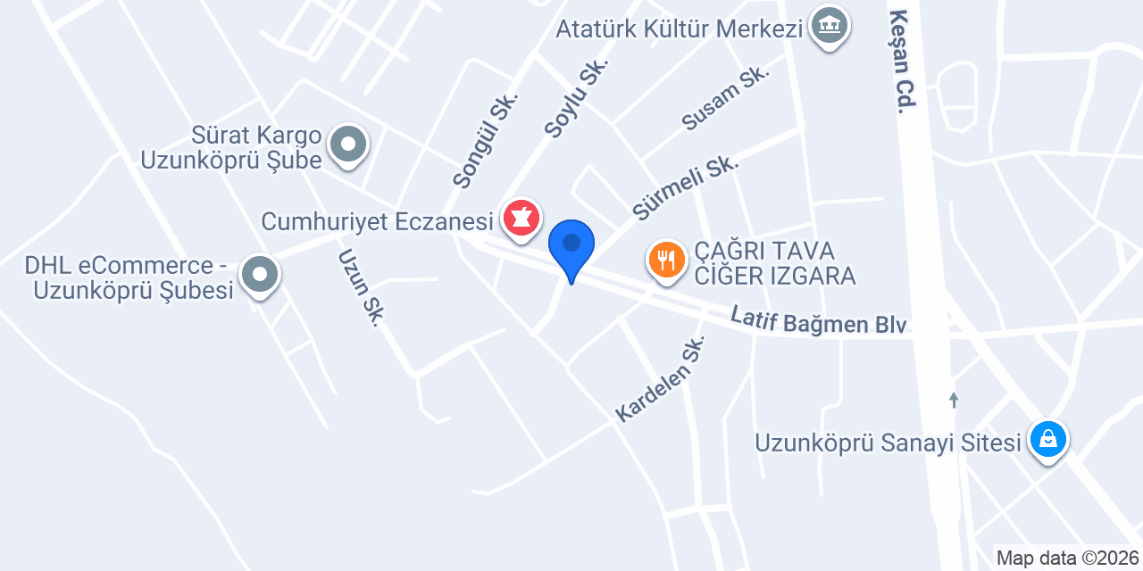 Emek Pastane&Cafe konumu