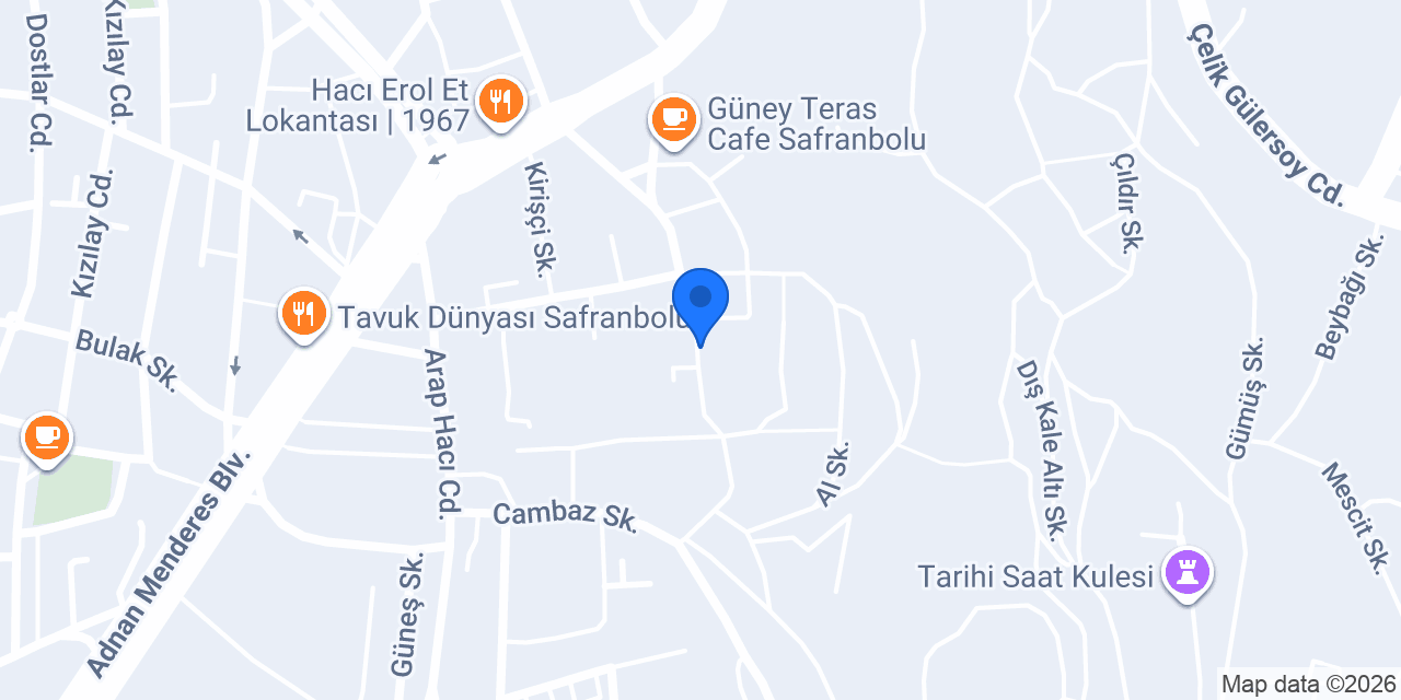 Yorgancıoğlu Konak OTEL konumu