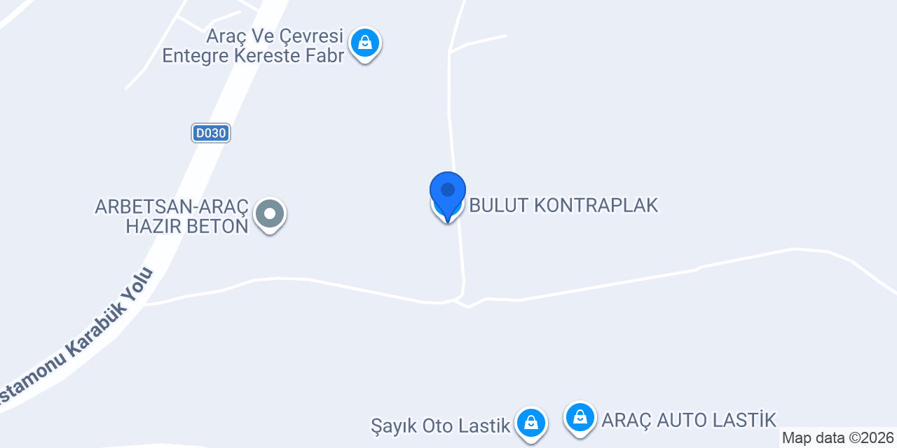 BULUT KONTRAPLAK konumu