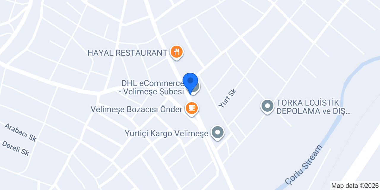 Damga Sürücü Kursu konumu