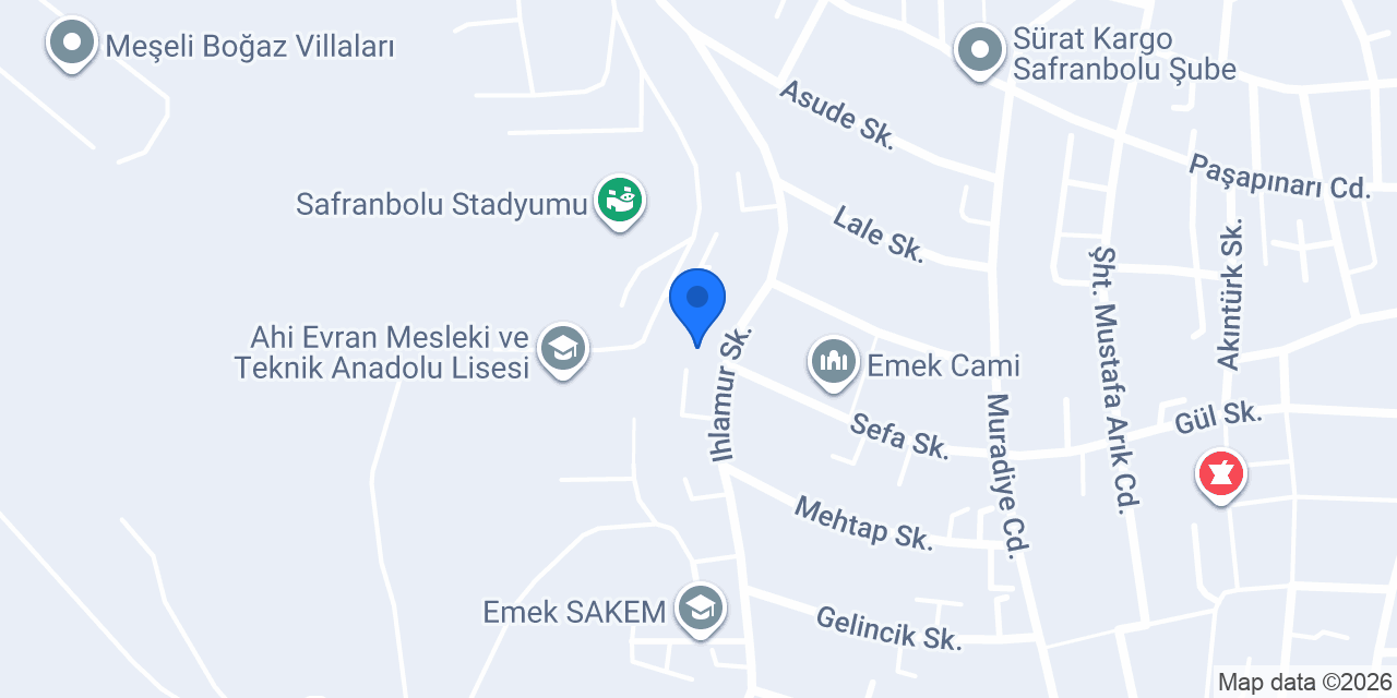TENEFFÜS EĞİTİM KURUMLARI konumu