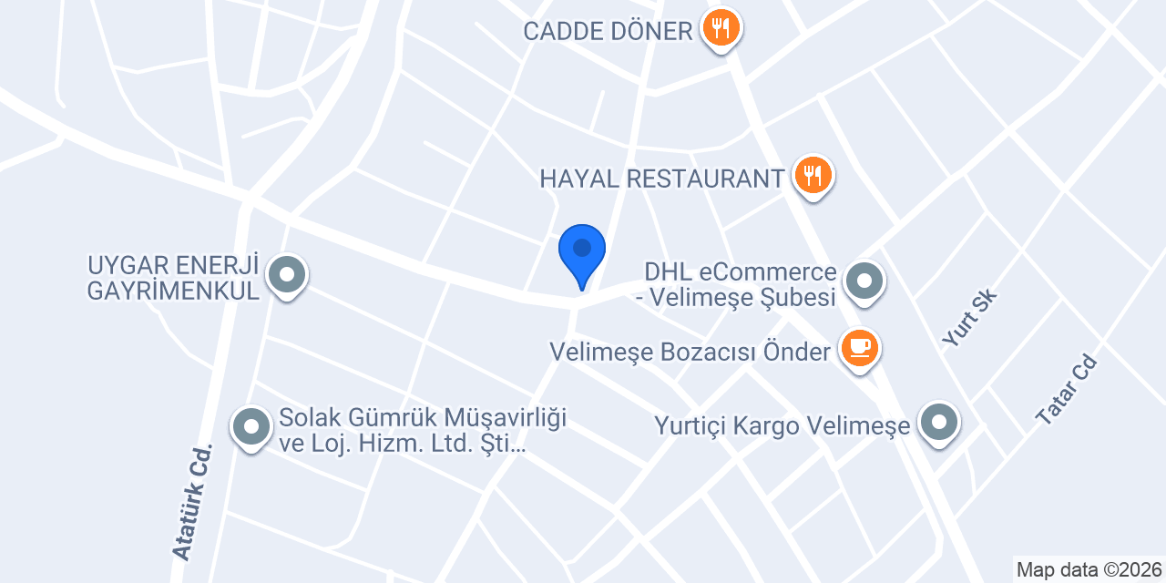 ÇORLU BALKAN BÖREK VE BAKLAVA konumu