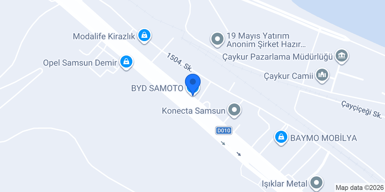 BYD SAMOTO konumu