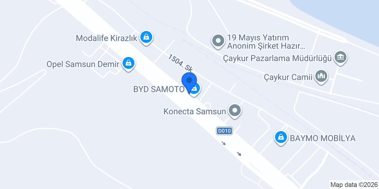 Macitler Mobilya Samsun konumu