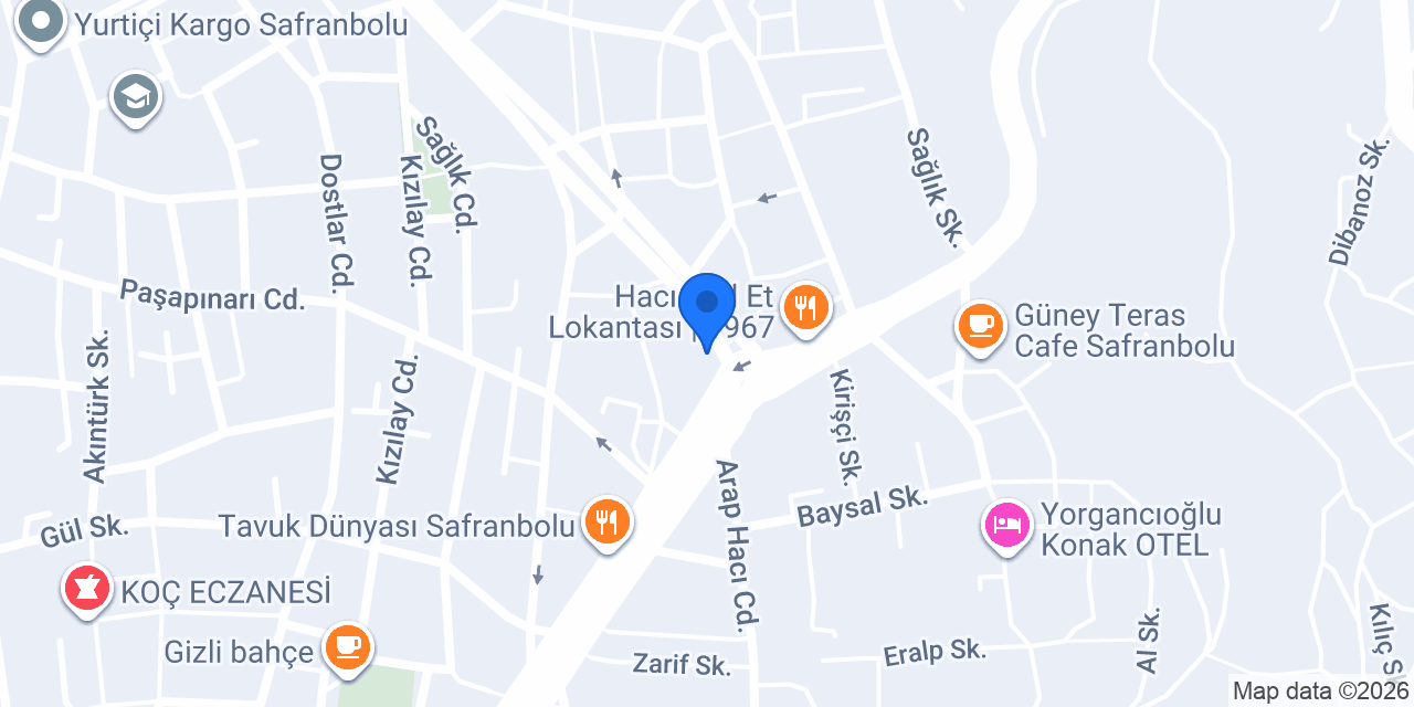 Cefakar Yapı & Mimarlık konumu