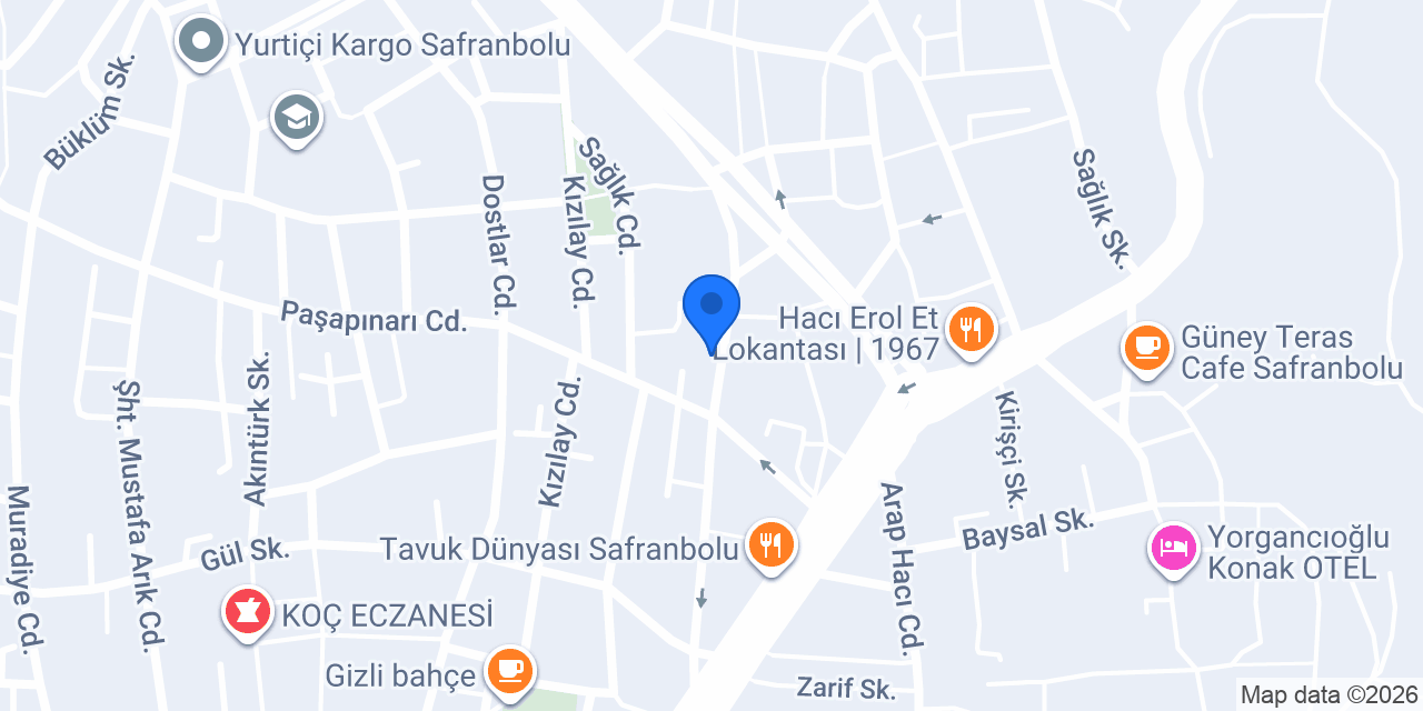 Ülker TEKNİK konumu