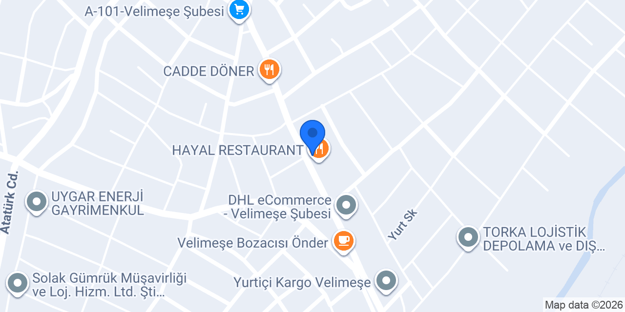 KILINÇ YAPI MARKET konumu