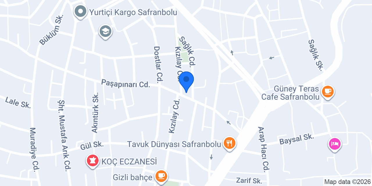 Üçel Unlu Mamulleri konumu