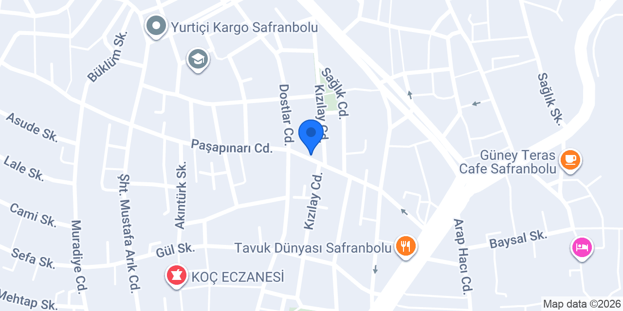 Üstündağ Çiçekçilik konumu