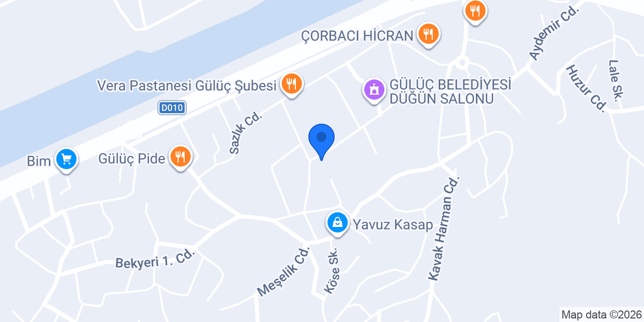 ARZUM YAPI DEKORASYON konumu
