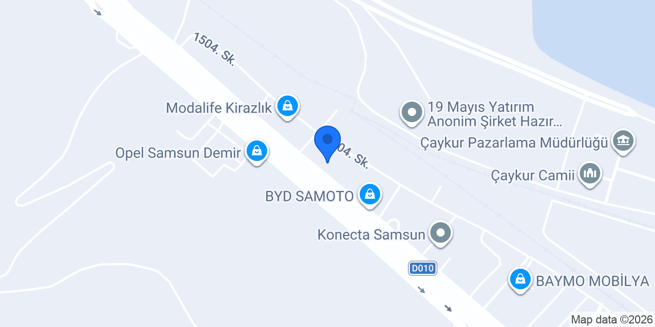 LAZZONİ SAMSUN konumu