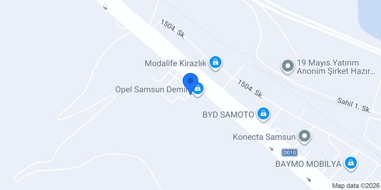 Demir Citroën konumu