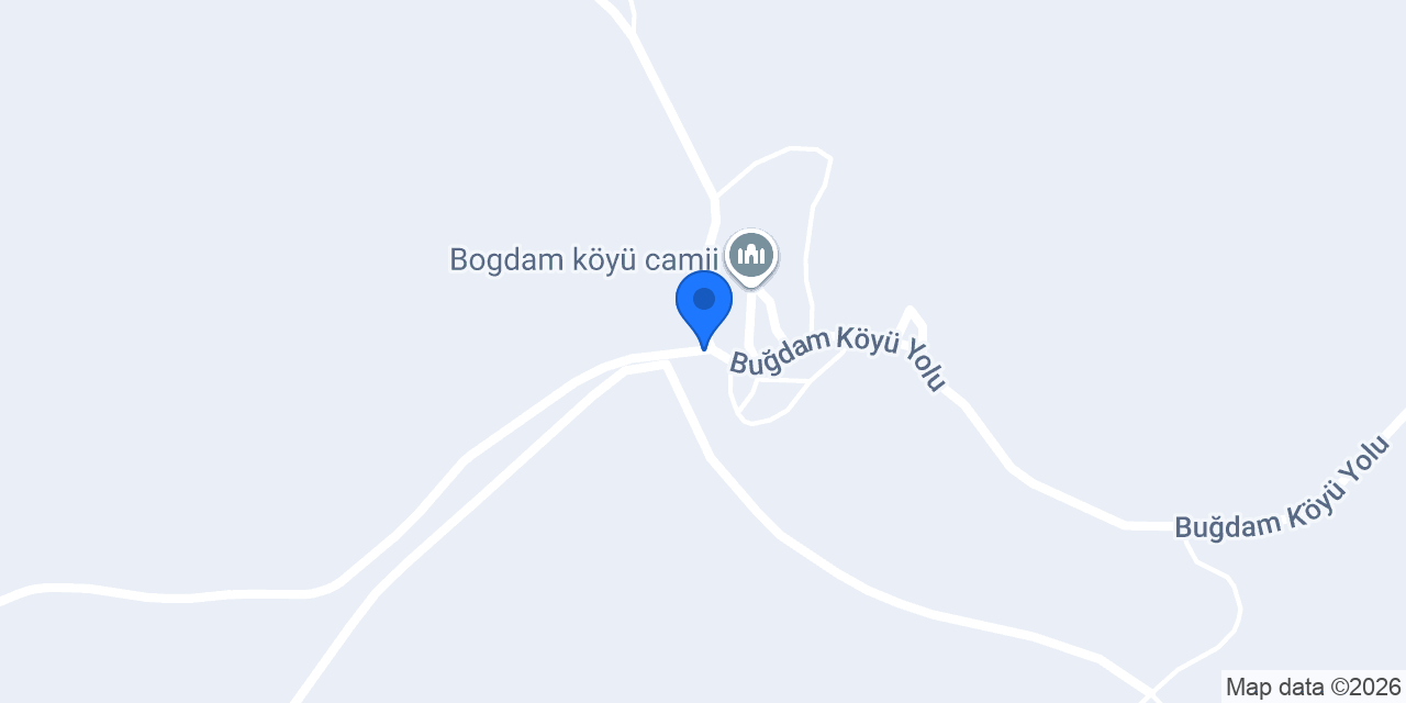 Buğdam Köyü Muhtarlığı konumu