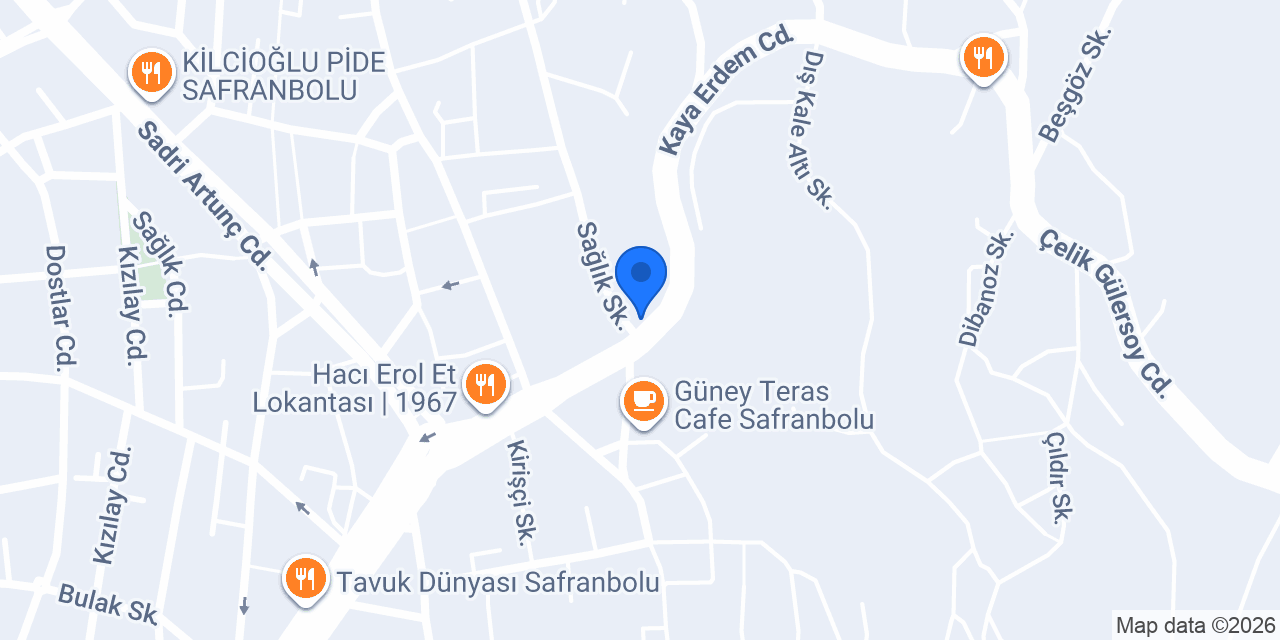 KIRIMLI OTEL konumu