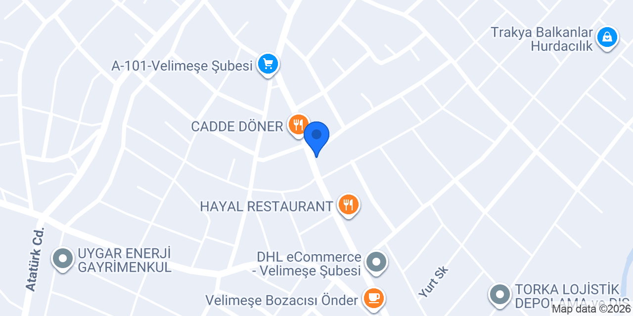 Velimeşe Tel Çit konumu