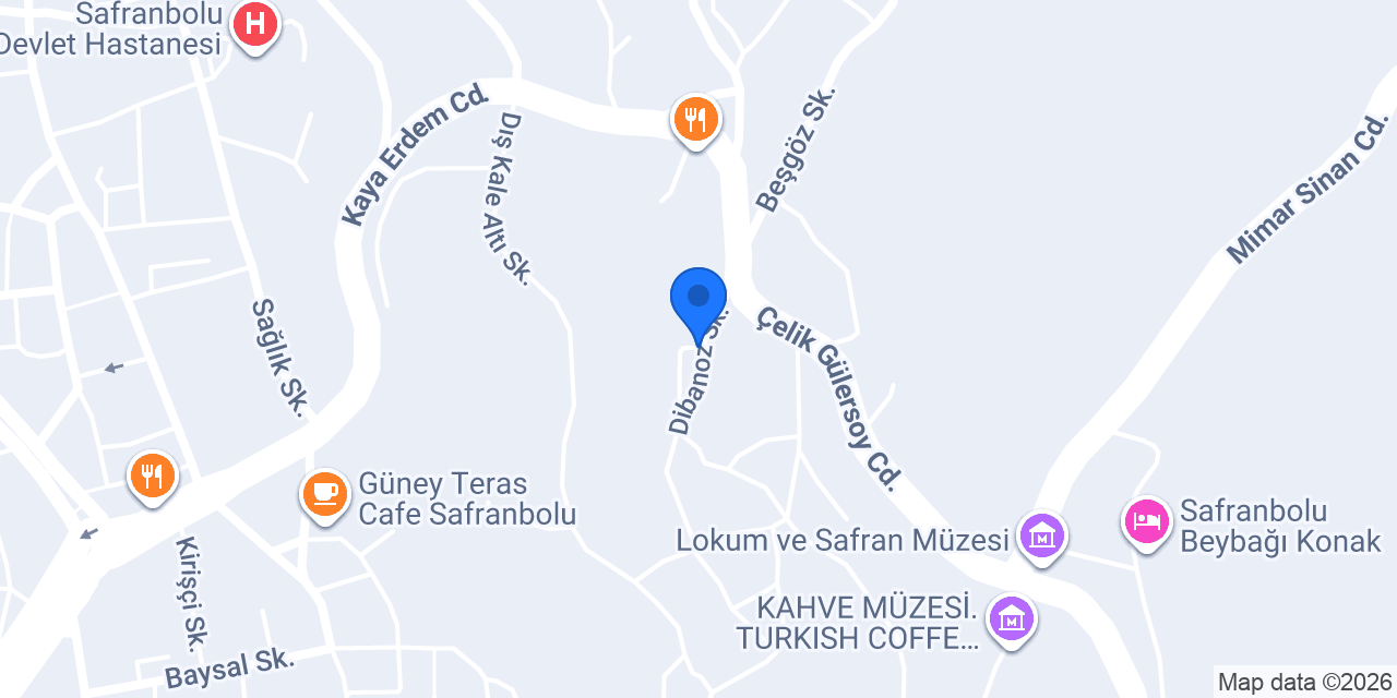 Ahşena Restoran Ve Şarap Evi konumu