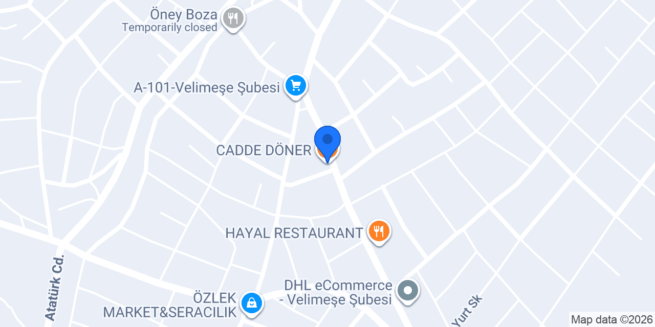 CADDE DÖNER konumu