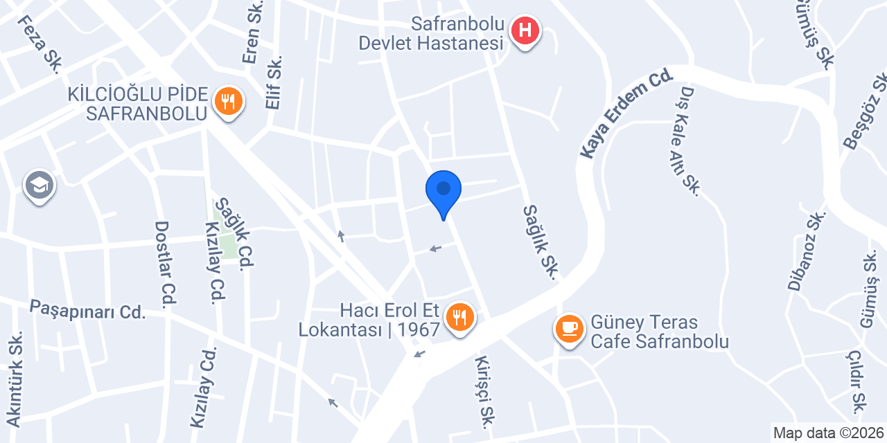 Kaya Eczanesi konumu
