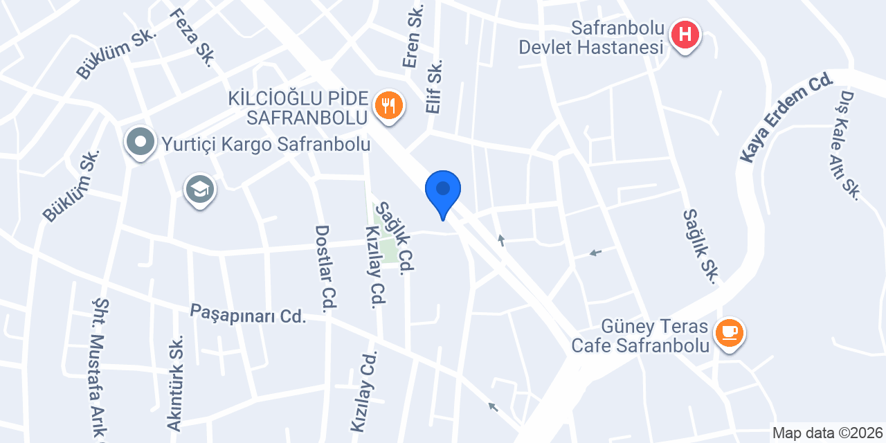 The Globe Bakery Safranbolu konumu