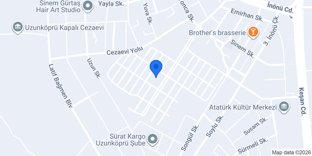 Uzunköprü Ticaret Borsası konumu