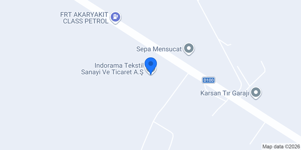 Indorama Tekstil Sanayi Ve Ticaret A.Ş. konumu