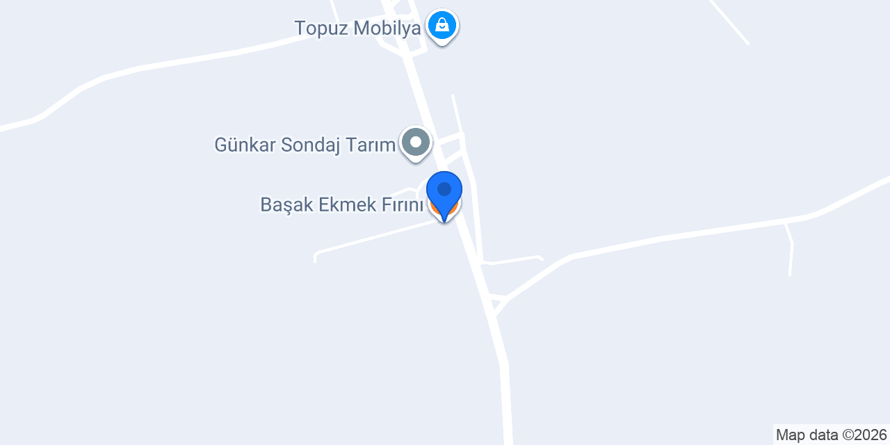 Başak Ekmek Fırını konumu