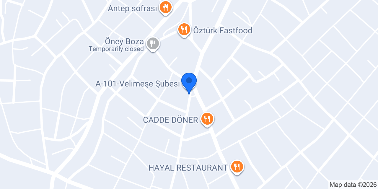 Ziyafet Çiğköfte Velimeşe Şube 2 konumu