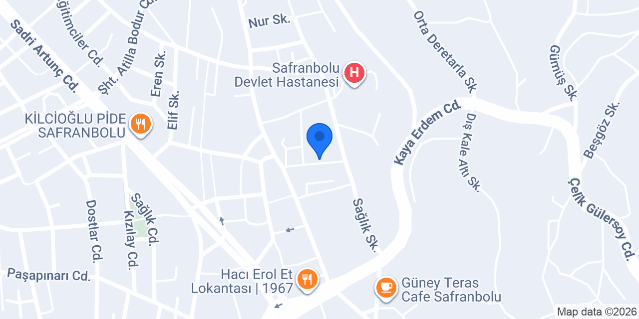 Seda Şahin Eczanesi konumu