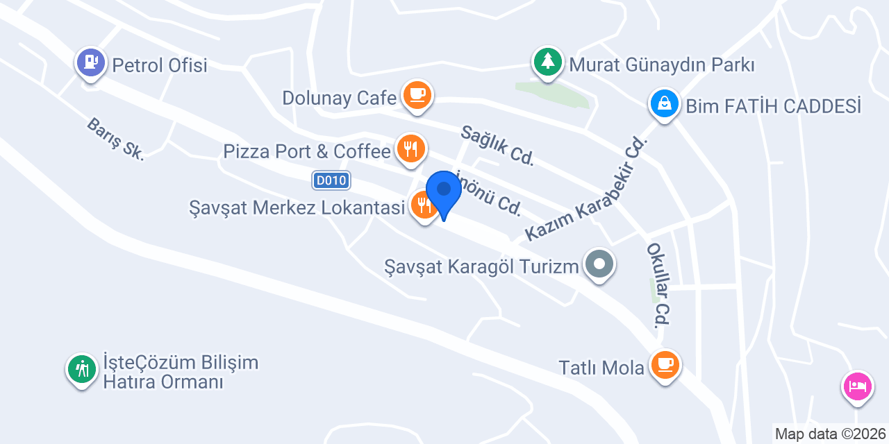 Huzur Kebapçısı konumu