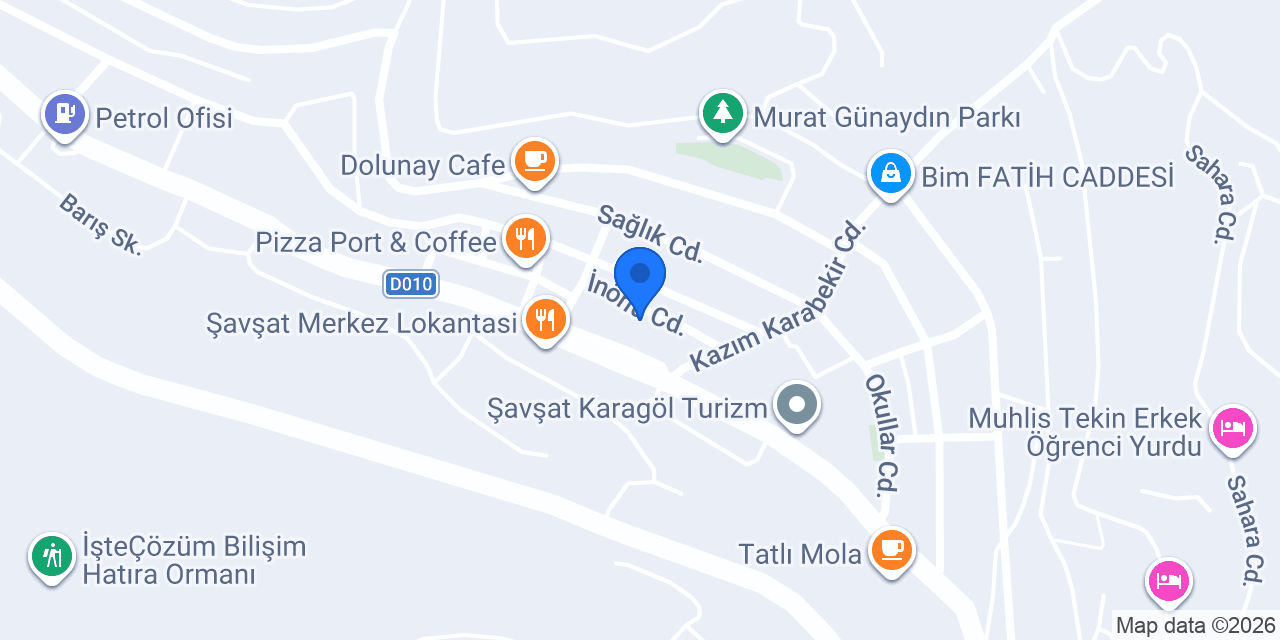 Şavşat İlçe Milli Eğitim Müdürlüğü konumu