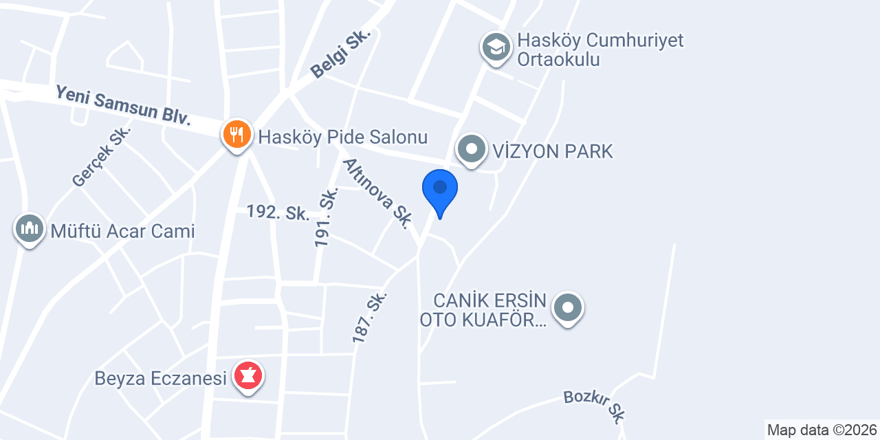 Dizayn İnşaat konumu