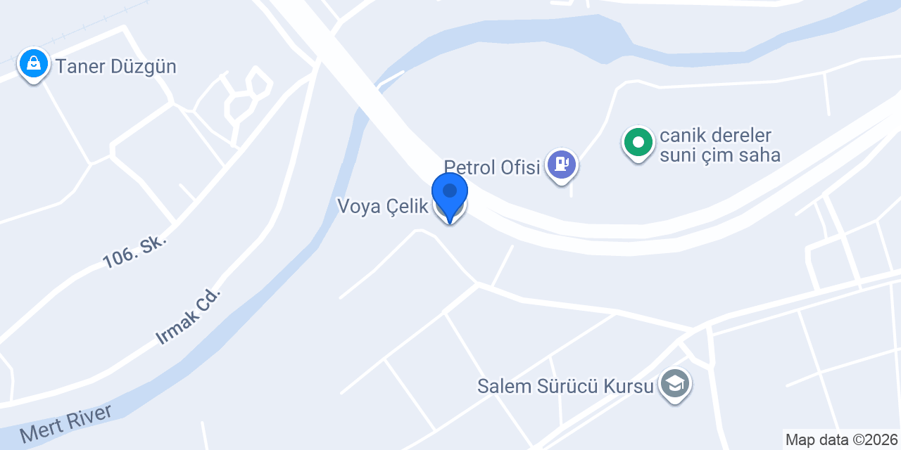 Voya Çelik konumu